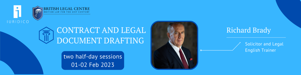 Contract and Legal Document Drafting ONLINE Seminar by Richard Brady